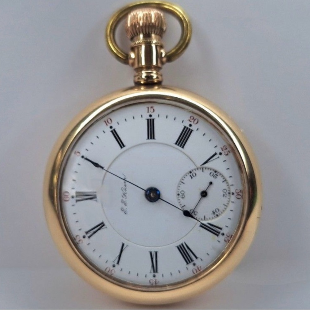 RARE Hamilton Private Label Circa 1906 Gold Filled Pocket Watch